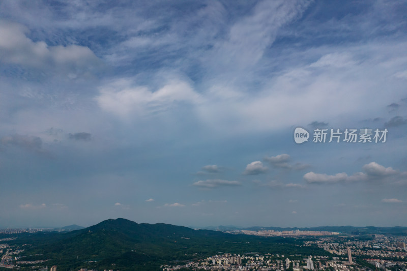 江苏南京城市大景航拍摄影图
