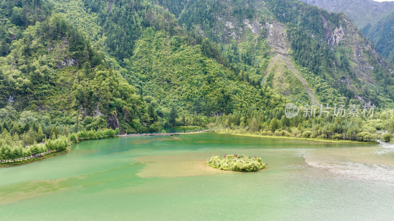 四川阿坝理县毕棚沟景区的龙王海