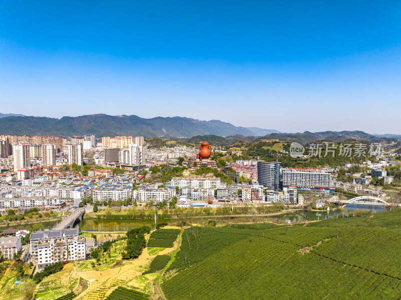 贵州遵义湄潭茶海