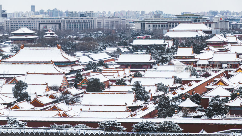 故宫雪景