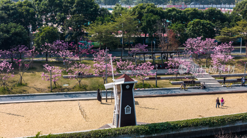 深圳市南山区后海中心河公园