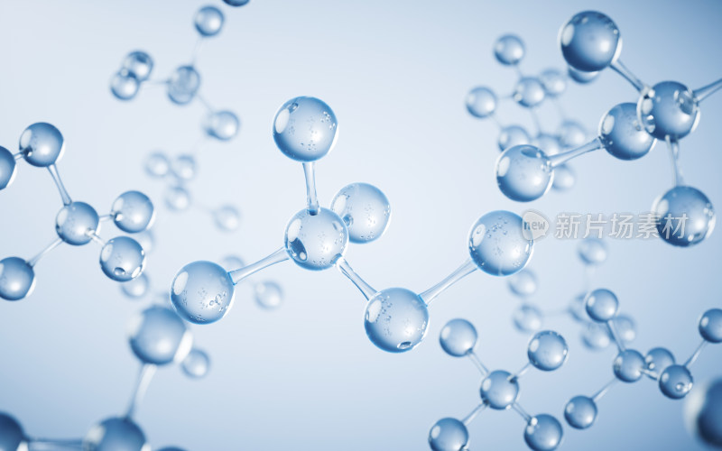 水分子结构化妆品分子精华分子