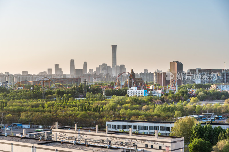 中国北京欢乐谷城市cbd建筑