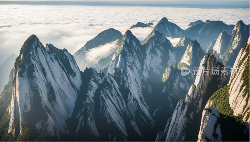 华山群山