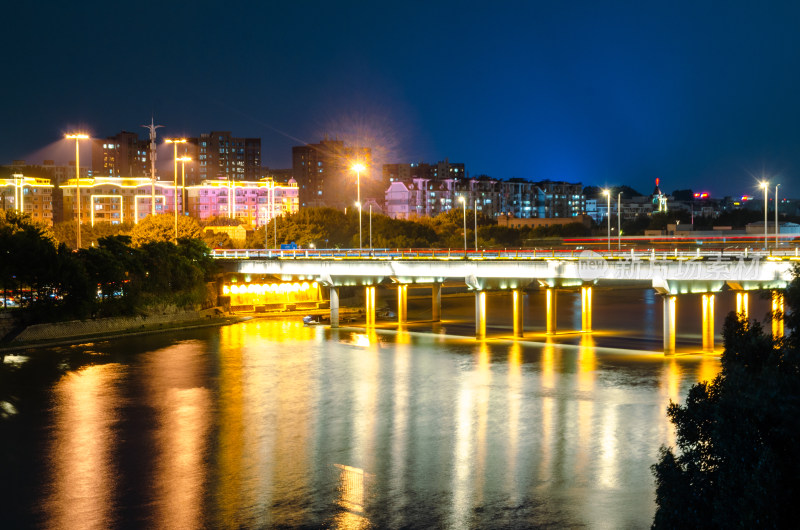 福州的城市夜色