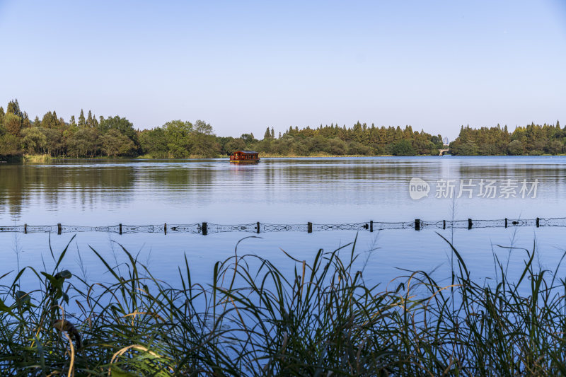 杭州西湖茅家埠江南水乡风景