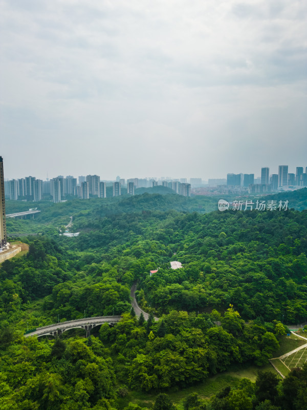 贵阳观山湖区城市风光