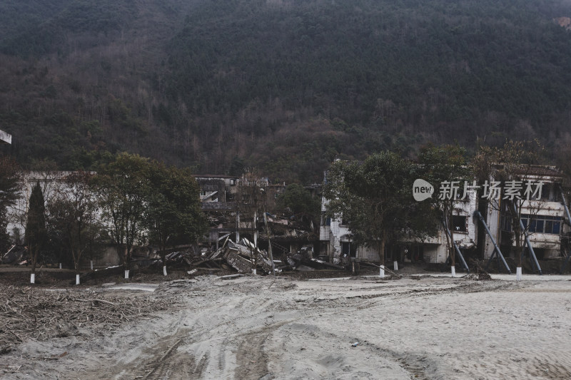 北川地震遗址