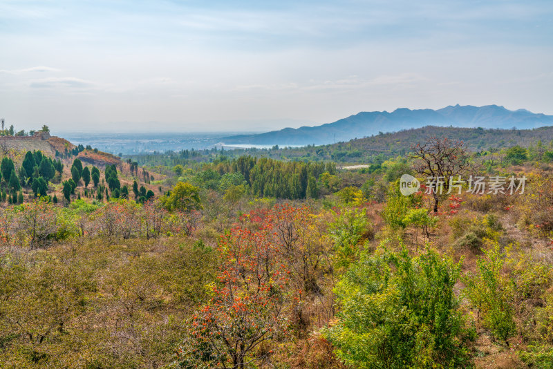 山区田园秋色