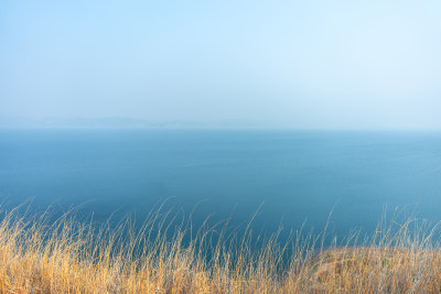 云南抚仙湖风景风光背景素材