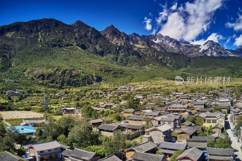 云南丽江玉湖村