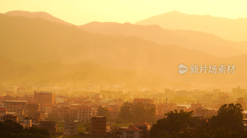 唯美乡村摄影照片农村日落日出夕阳黄昏傍晚