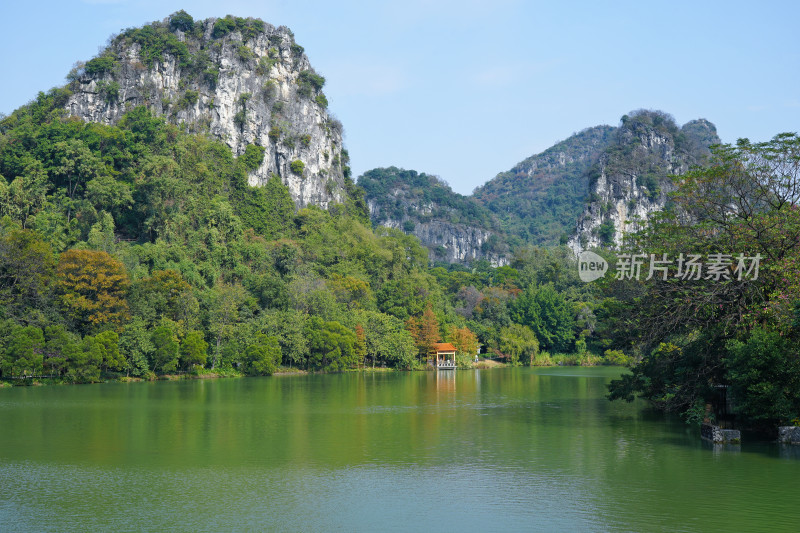 柳州龙潭公园，镜湖