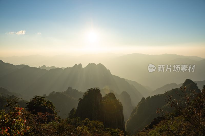 安徽黄山风景