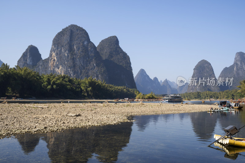 桂林阳朔漓江山水风光