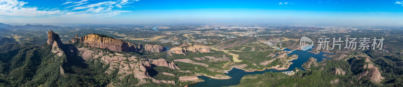 上饶龟山5A景区航拍全景图