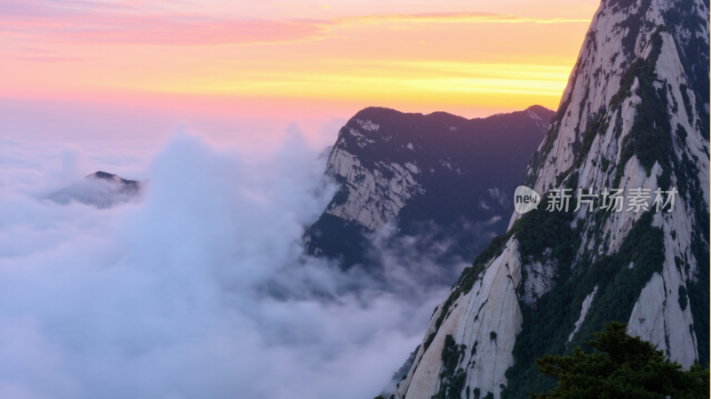 陕西华山美景