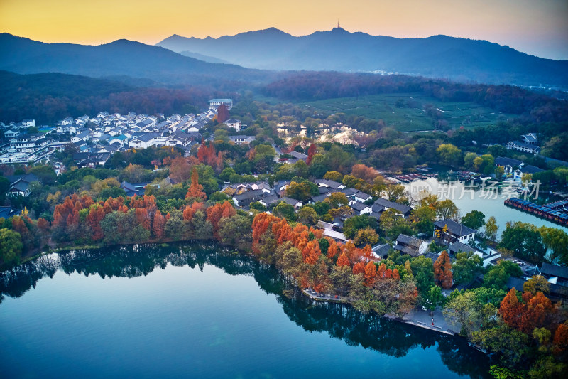 杭州西湖茅家坞