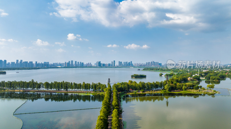 湖北武汉东湖绿道风景