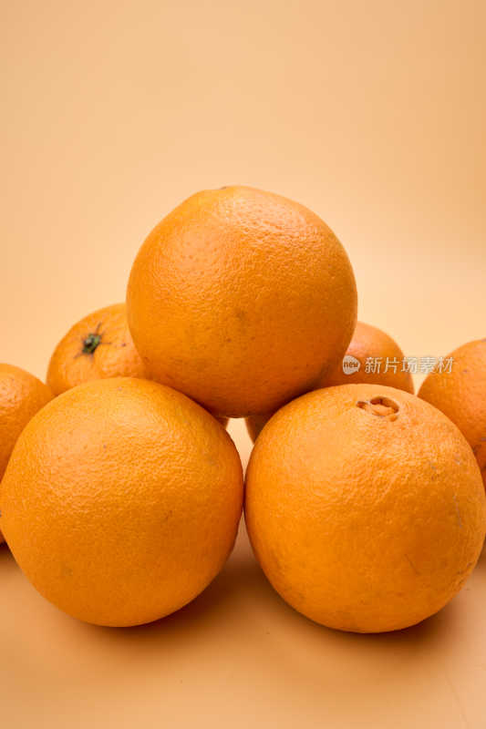 脐橙赣南橙橙子脐橙实拍成熟水果