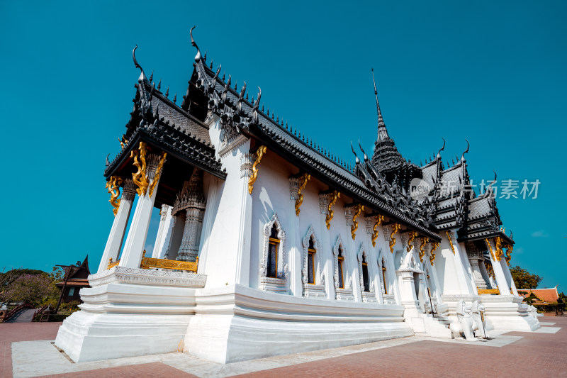 泰国曼谷暹罗古城白色宫殿