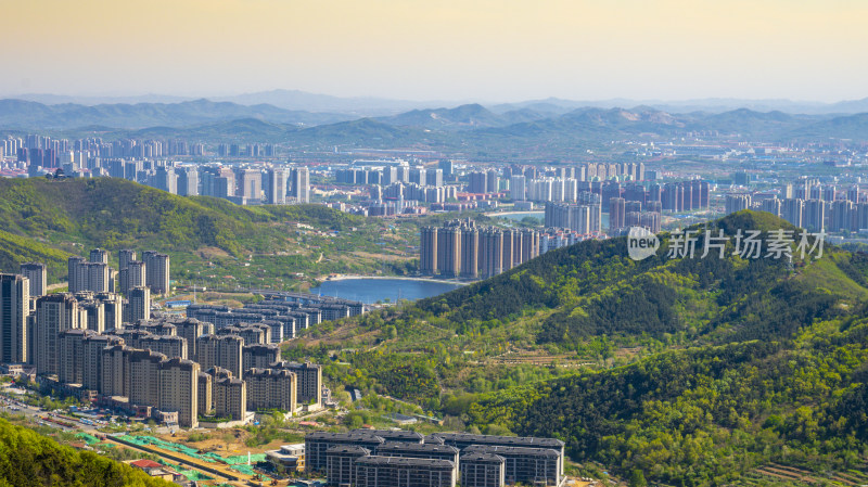 山东烟台塔山山脉自然风光