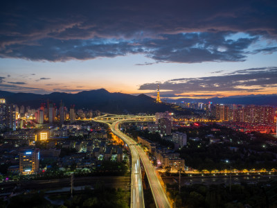 西宁市夜景