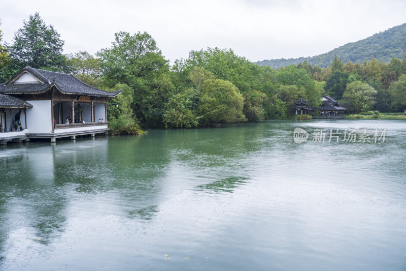 杭州三台山景区霁虹桥风景