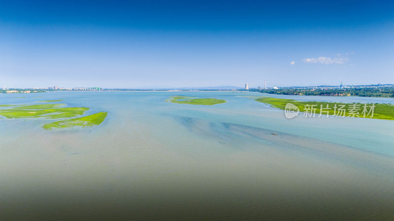 中国江河黄河生态湿地环境