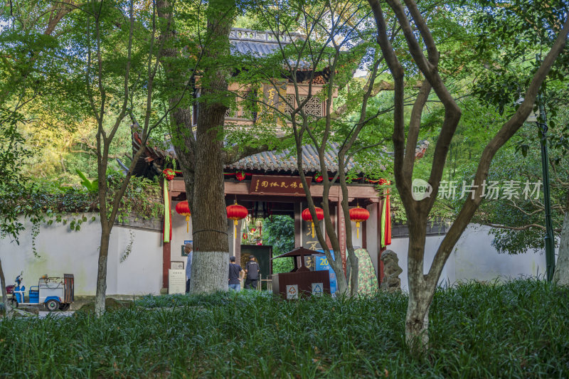 杭州栖霞岭黄龙洞景点风景