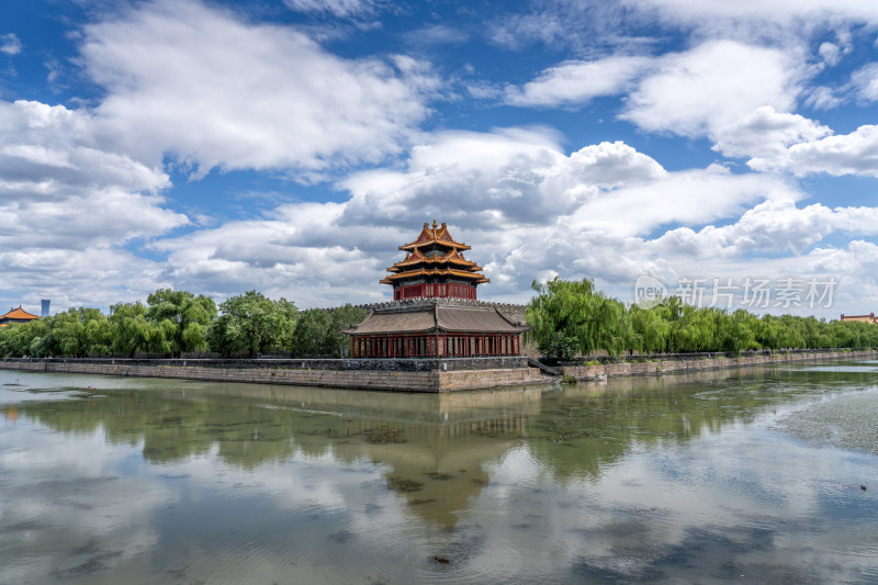 北京故宫角楼风景