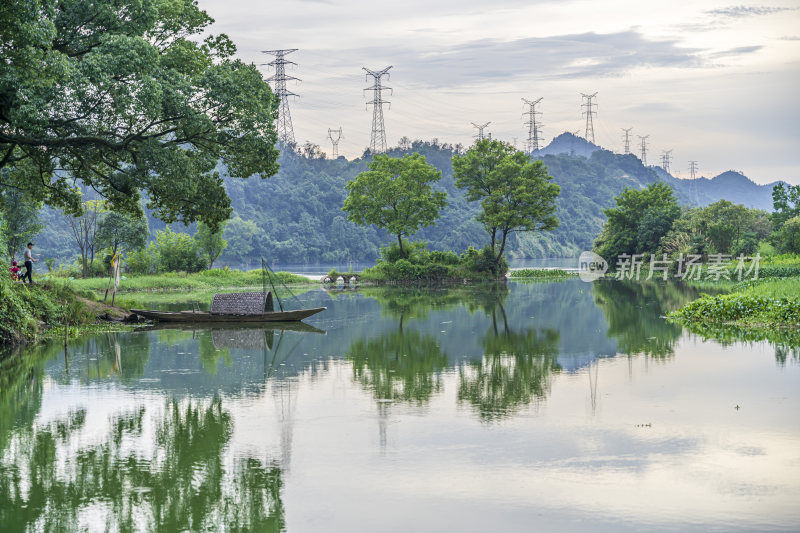 建德新安江江南水乡风景