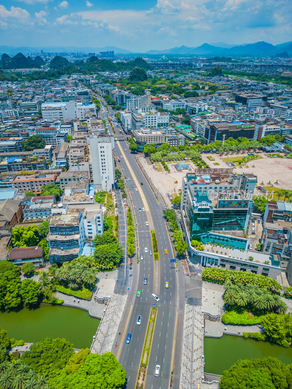 桂林中区城市建筑