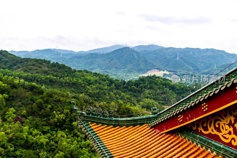 珠海金台寺与黄杨山