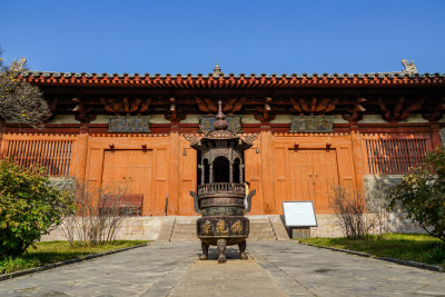 山西省忻州市五台县佛光寺正殿东大殿