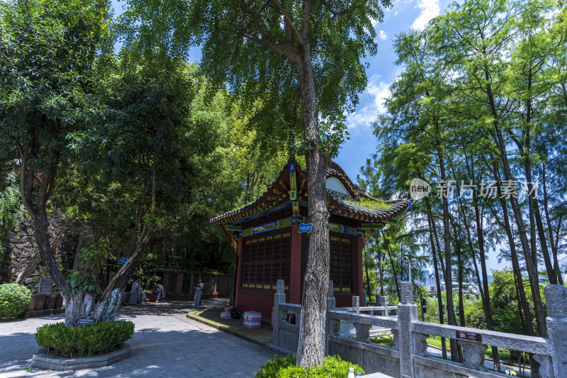 武汉汉阳晴川阁古建筑风景