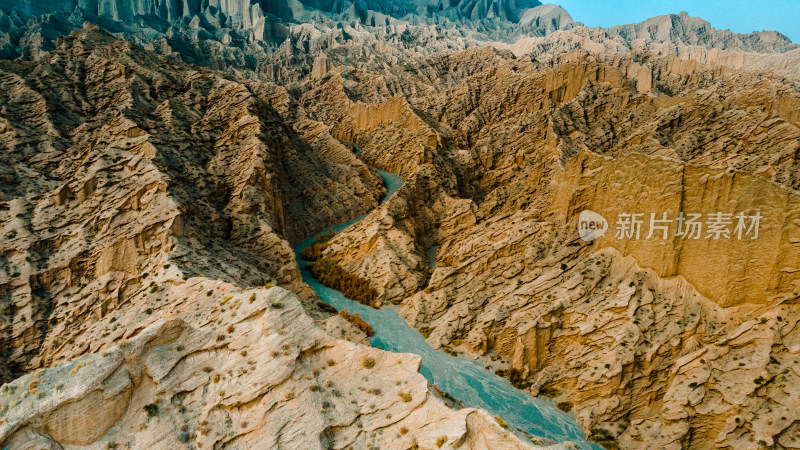新疆南疆库车大峡谷