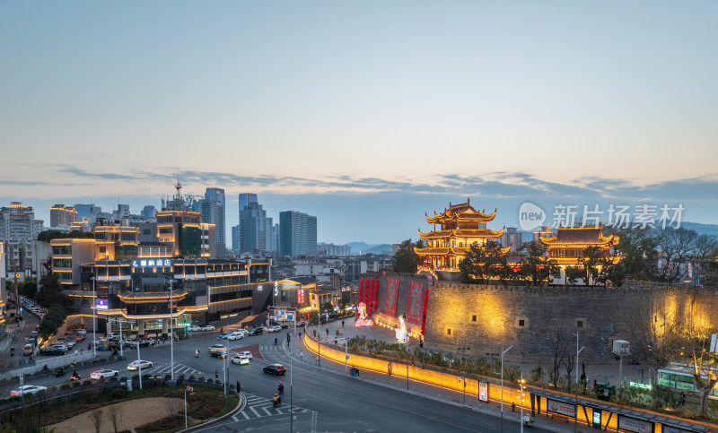 长沙天心阁夜景