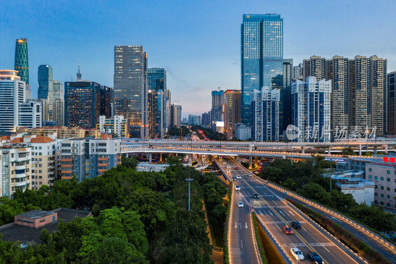 广州城市夜景