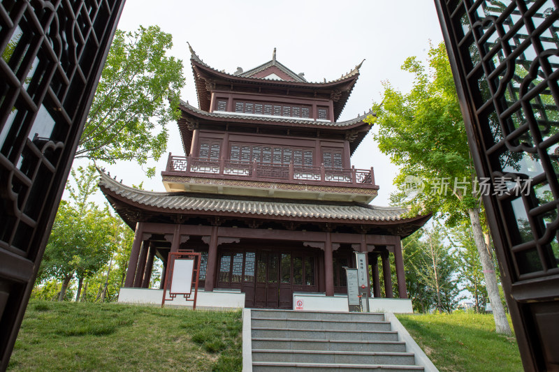 仿古建筑亭台楼阁