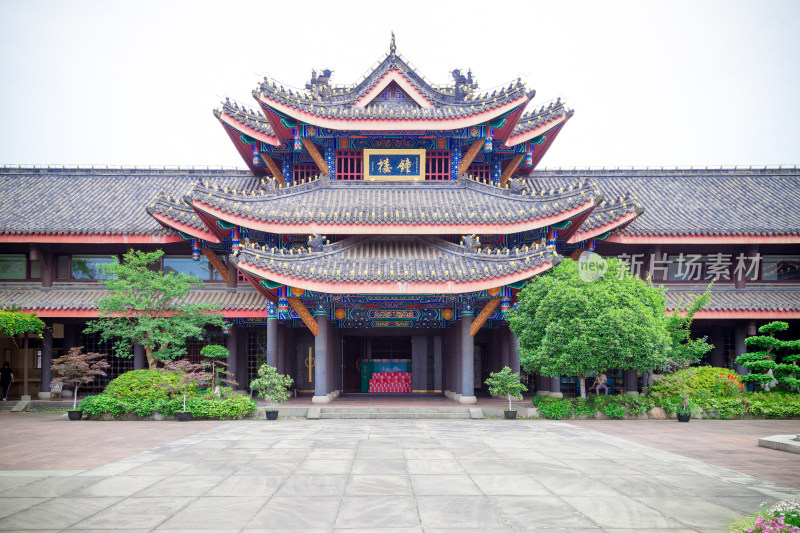 现代建筑寺庙