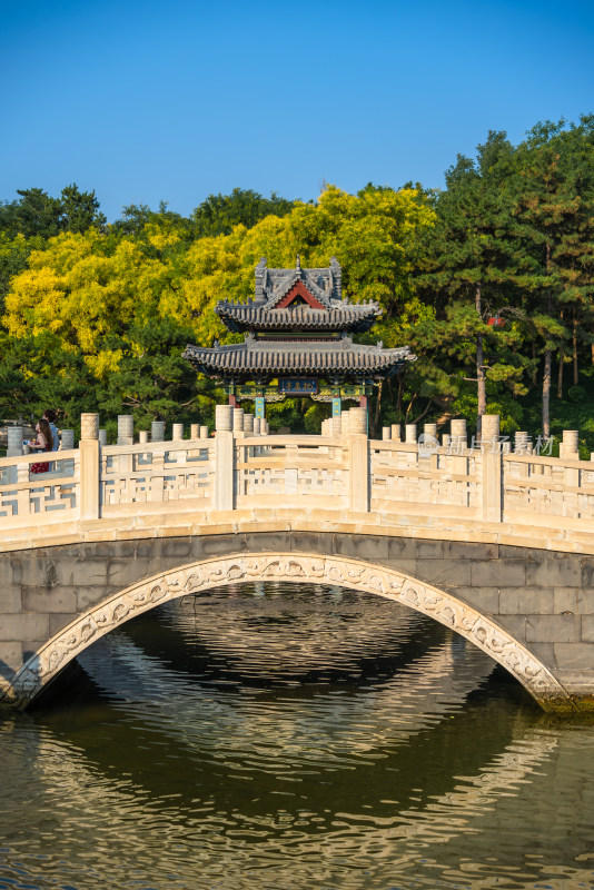 山西晋祠古建筑