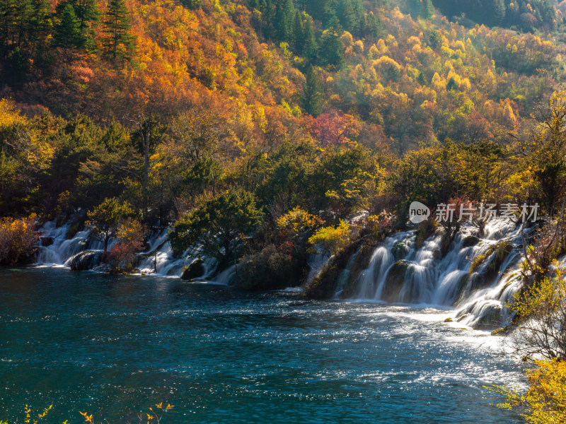 九寨沟秋景