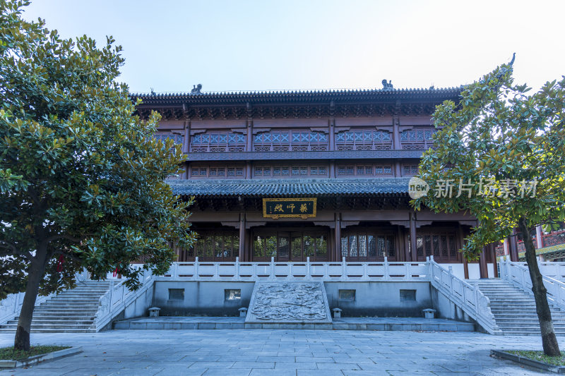 武汉汉阳区归元禅寺江南寺庙风景