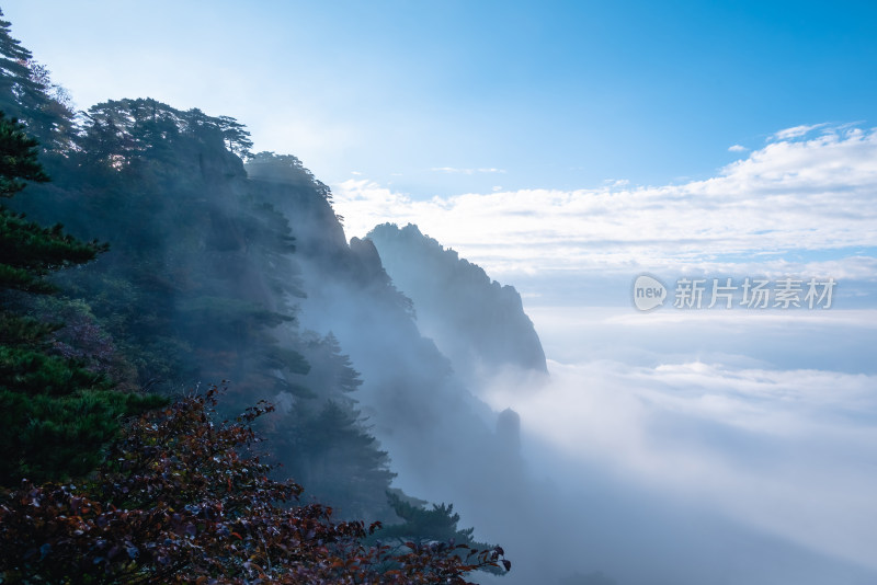 天下第一奇山，安徽黄山风景区风光