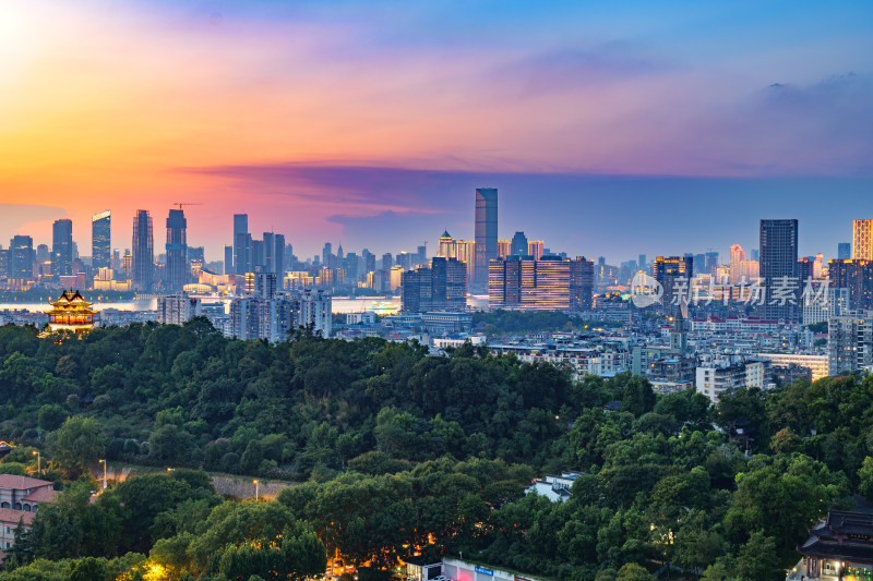 武汉黄鹤楼夜景