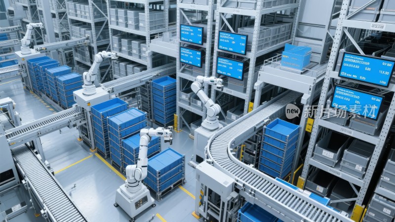 未来人工智能，物流包裹智能化工厂