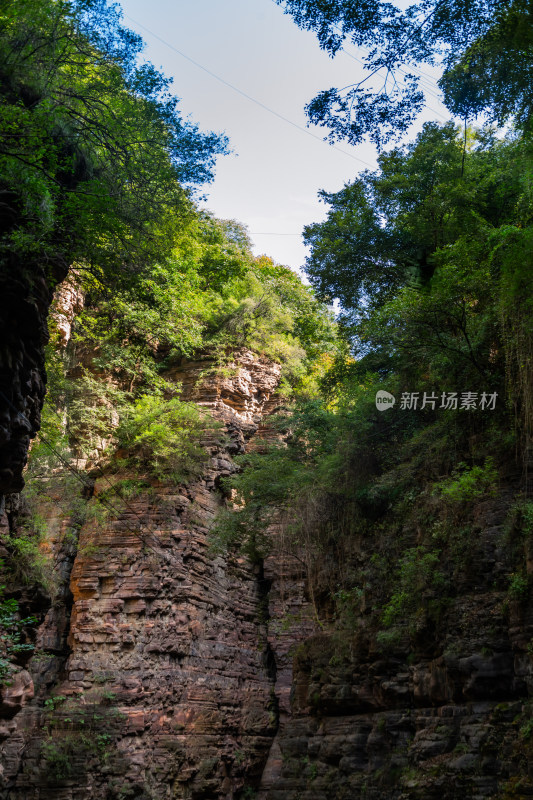 太行山大峡谷的壮丽风光