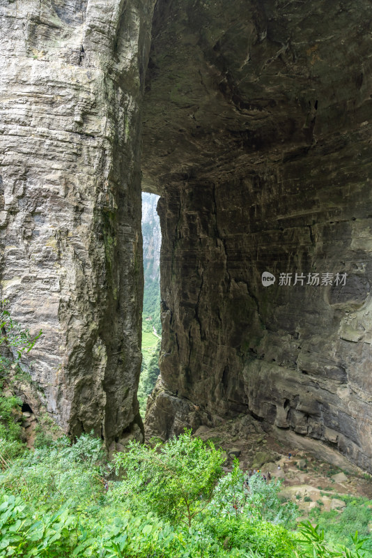 重庆武隆天坑天生三桥