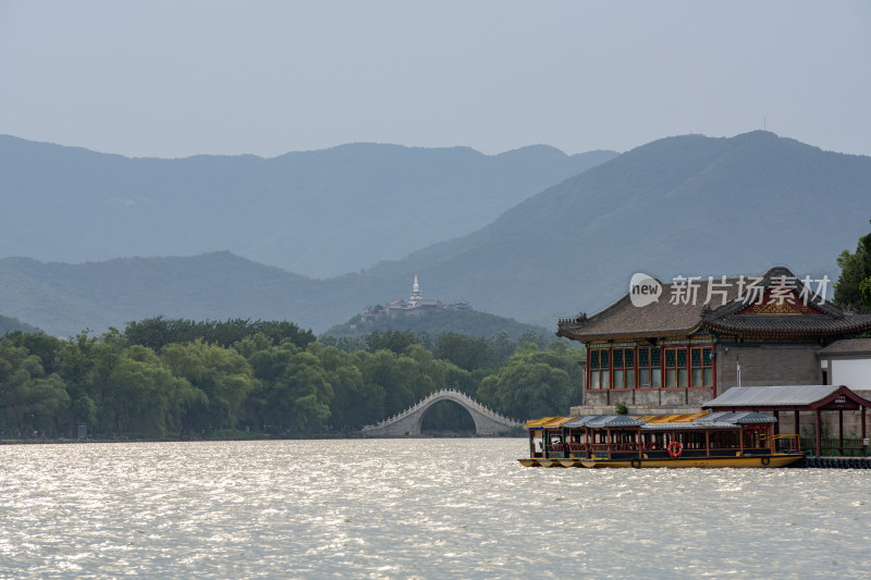 颐和园昆明湖风景